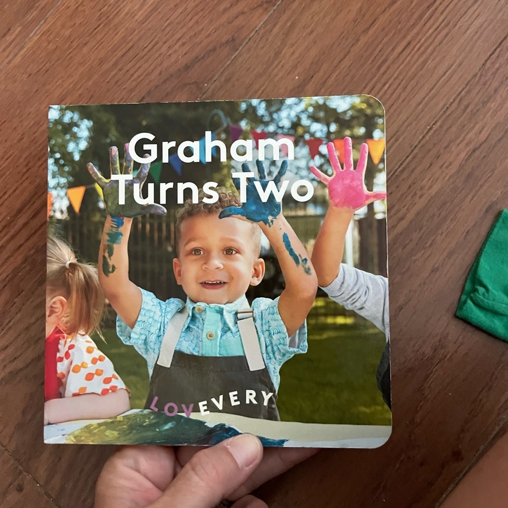 Lovevery book graham turns two
